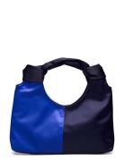 Helena Mini Knot Handle Bags Top Handle Bags Navy Noella