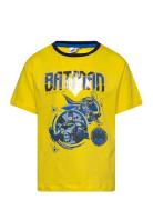 Tshirt Tops T-shirts Short-sleeved Yellow Batman