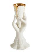 Gilded Muse I-Scream Vase Home Decoration Vases Gold Jonathan Adler