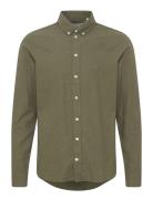 Cfanton Ls Bd Fil A Fil Shirt Tops Shirts Casual Green Casual Friday