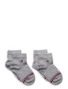 Th Baby Sock 2P Sukat Grey Tommy Hilfiger