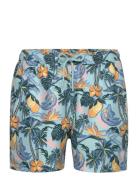 Borg Print Swim Shorts Uimashortsit Blue Björn Borg