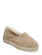 Slfhella Suede Espadrilles Matalat Sandaalit Espadrillot Beige Selecte...