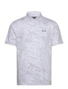 Oakley Duality Jacquard Tops Polos Short-sleeved Grey Oakley Sports