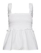 Lr-Bradie Tops Blouses Sleeveless White Levete Room