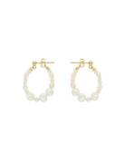 Polly Accessories Jewellery Earrings Hoops White Nuni Copenhagen