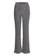 Pulser Sequins Pants Bottoms Trousers Flared Grey Dante6