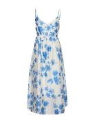 Mschberdina Romina Strap Dress Aop Polvipituinen Mekko Blue MSCH Copen...