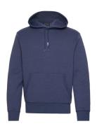 Double-Knit Hoodie Tops Sweat-shirts & Hoodies Hoodies Blue Polo Ralph...