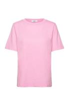 Cc Heart Regular T-Shirt Tops T-shirts & Tops Short-sleeved Pink Coste...