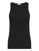 Bs Athena Top Tops T-shirts & Tops Sleeveless Black Bruun & Stengade