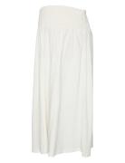 Mlerica Jrs Midi Skirt Polvipituinen Mekko White Mamalicious