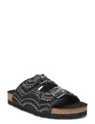 Slipper Matalapohjaiset Sandaalit Black Sofie Schnoor