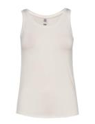 Cupoppy Tank Top Tops T-shirts & Tops Sleeveless Cream Culture