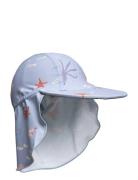 Sunprotection Swim Cap Uimalakki Blue Lindex