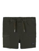 Nmmben Bag Cargo Twi Shorts 1771-Hi Noos Bottoms Shorts Khaki Green Na...