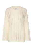 Sajulia Sweater 15257 Tops Knitwear Jumpers Cream Samsøe Samsøe