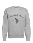 Uspa Sweatshirt Brant Men Tops Sweat-shirts & Hoodies Sweat-shirts Gre...