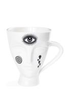 Giuliette Mug Inked Home Tableware Cups & Mugs Coffee Cups White Jonat...