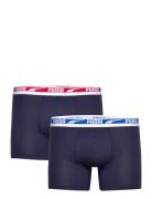 Puma Men Everyday Multi Logo Boxer Bokserit Navy PUMA