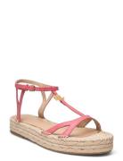 Payton Nappa Leather Espadrille Matalat Sandaalit Espadrillot Pink Lau...