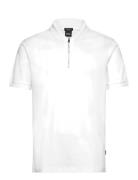 Polston 11 Tops Polos Short-sleeved White BOSS