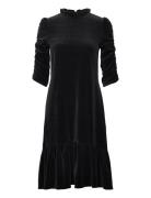 Marion Dress Polvipituinen Mekko Black ODD MOLLY