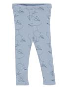 Sgbaby Paula Paper Plane Leggings Bottoms Leggings Blue Soft Gallery