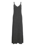 Long Lurex Dress Maksimekko Juhlamekko Black Mango