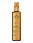 Tanning Sun Oil Spf30 150 Ml Aurinkorasva Vartalo Nude NUXE