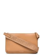 Leather Medium Landyn Crossbody Bag Bags Crossbody Bags Beige Lauren R...