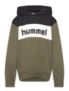 Hmlmorten Hoodie Sport Sweat-shirts & Hoodies Hoodies Green Hummel