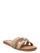 Edriah Sandal Matalapohjaiset Sandaalit Beige Steve Madden