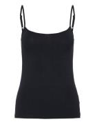 T-Shirts Tops T-shirts & Tops Sleeveless Black Esprit Casual