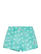 Lobster-Print Swimming Costume Uimashortsit Blue Mango