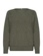 Cuannemarie Batwing Jumper Tops Knitwear Jumpers Green Culture