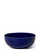 Rhombe Color Skål Ø15.5 Cm Mørk Blå Home Tableware Bowls Breakfast Bow...