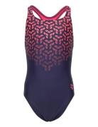 G Kikko V Swimsuit Swim Pro Back Black-Blue China Uimapuku Uima-asut B...