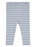 Leggings - Y/D Stripe Bottoms Leggings Blue Fixoni