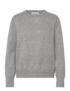 Deliasw Knit Tops Knitwear Jumpers Grey Sofie Schnoor