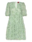 Milliecras Dress Lyhyt Mekko Green Cras