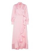 Iza Maxi Dress Maksimekko Juhlamekko Pink Love Lolita