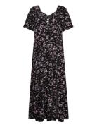 Dress Bloom Polvipituinen Mekko Black Lindex