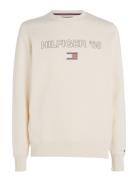 Hilfiger 85 Sweatshirt Tops Sweat-shirts & Hoodies Sweat-shirts Beige ...