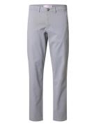 Slh175-Slim New Miles Flex Pant Noos Bottoms Trousers Chinos Blue Sele...