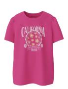 Nkfkiami Ss Top Pb Tops T-shirts Short-sleeved Pink Name It