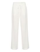 Kamilia Long Wide Pants Hw Bottoms Trousers Wide Leg White Kaffe