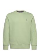 Reg Shield C-Neck Sweat Tops Sweat-shirts & Hoodies Sweat-shirts Green...