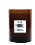 255 Scented Candle Hinoki Tuoksukynttilä Nude L:a Bruket