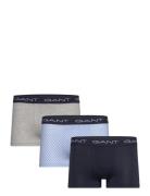 Microprint Trunk 3-Pack Bokserit Navy GANT